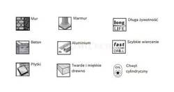 Bosch 2608588196 wiertło CYL-9 Multi Construction 3x80x130