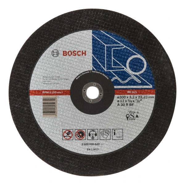 Tarcza do cięcia metalu 300x22,23 Bosch 2608600649