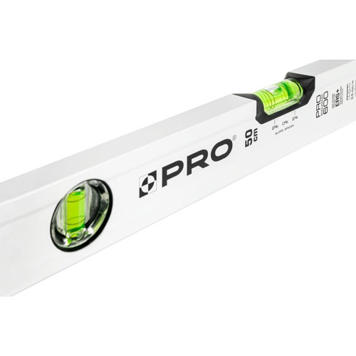 Poziomica PRO600 50 cm z libellą 2% PRO-AB050