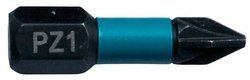 Bity udarowe PZ1 25mm x2 1/4" Makita B-63638  Impact Black
