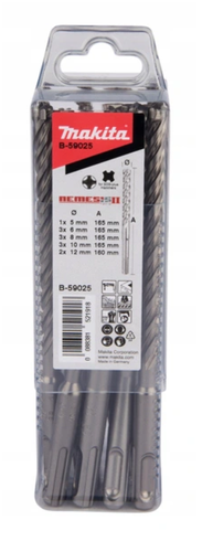 Zestaw wierteł SDS-Plus Nemesis 2 B-59025 Makita