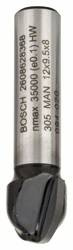 Frez promieniowy wypukły, 8 mm, R1 6 mm, D 12 mm, L 9,2 mm, G 40 mm Bosch 2608628368