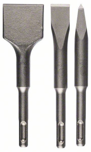 3-elem. zestaw dłut krótkich SDS plus 0/20/40 mm Bosch 2608690180