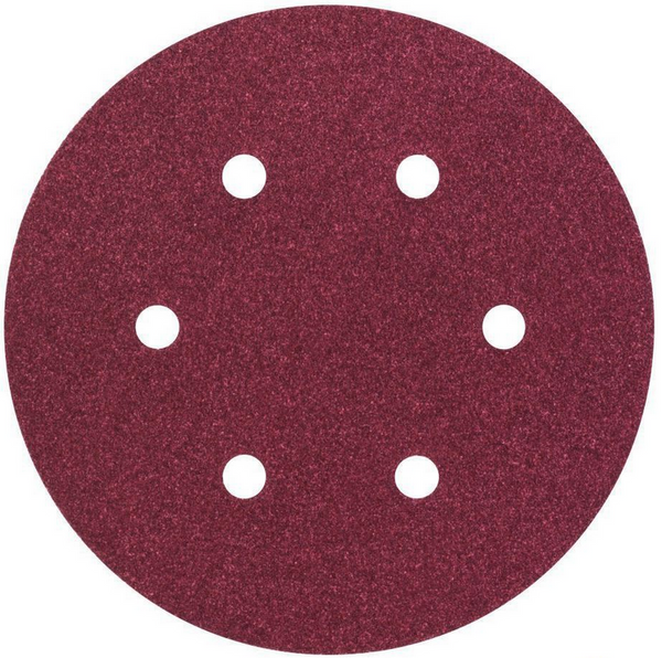 Zestaw 6 szt. papierów ściernych 150mm, P60/P120/P240 Bosch 2609256A35