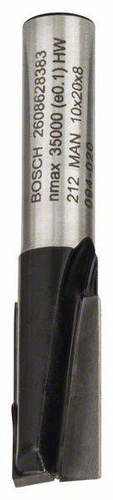 Frez prosty, 8 mm, D1 10 mm, L 19,6 mm, G 51 mm Bosch 2608628383