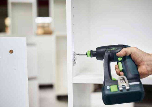 Akumulatorowa wiertarko-wkrętarka C 18 C 3,1-Plus 576437 Festool + 2 x akumulator + ładowarka + kufer