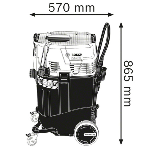 Odkurzacz budowlany Bosch GAS 55 M AFC