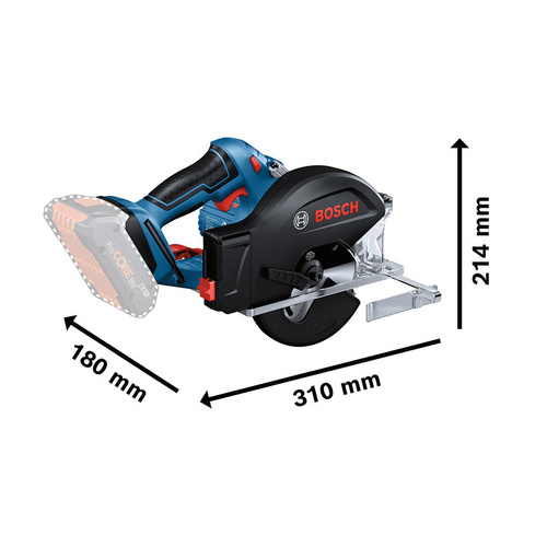 Przecinarka do metalu Bosch GKM 18V-50 (06016B8000)