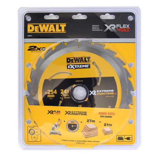 Tarcza tnąca do drewna 254x30mm 24T Dewalt DT90273-QZ