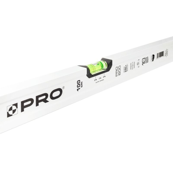 Poziomica PRO600 100 cm z libellą 2% PRO-AB100