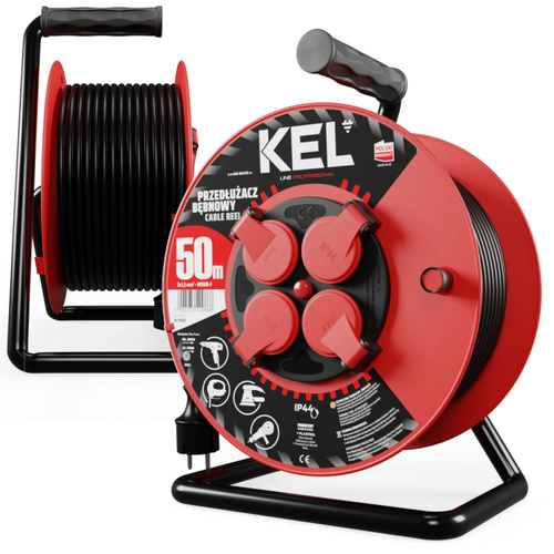 Przedłużacz bębnowy Plastrol PB-PRO/D/50M/3X1,5/H05RR-F W-97057