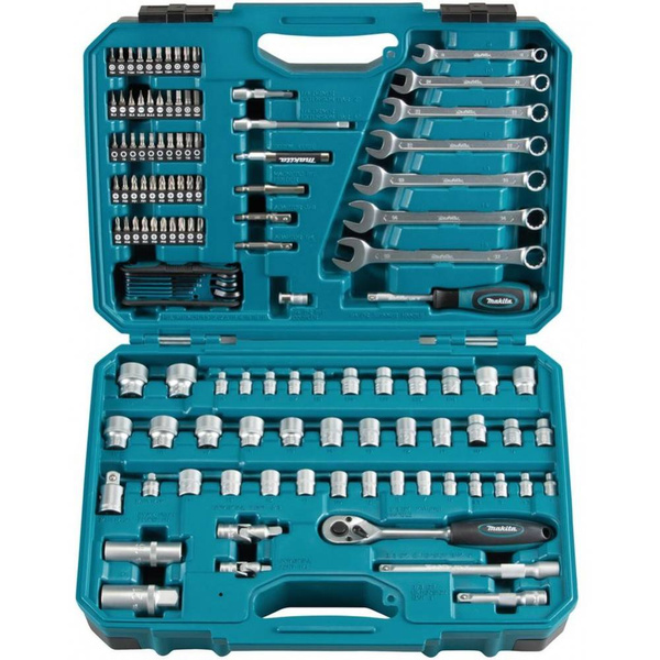 Zestaw 120 szt. narzędzi ręcznych Makita E-06616