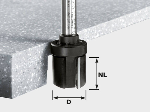 Frez do wyrówn. HW D28/25 SS S12 Festool 492705