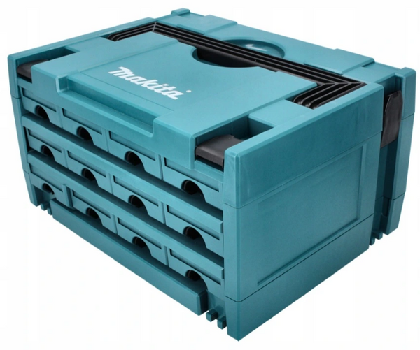 Walizka Makpak z szufladami (3x4) Makita P-84327