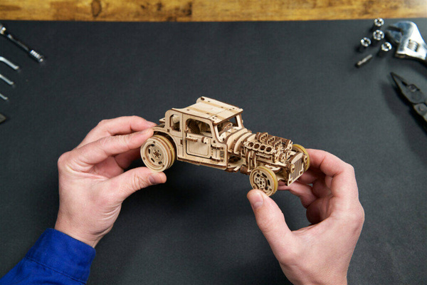 Hot Rod Furious Mouse UGEARS 70192