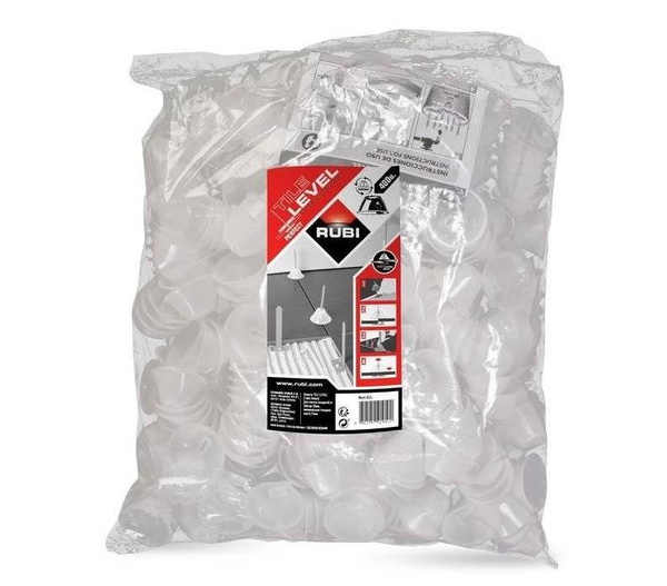 Dzwonek dociskowy do poziomowania (100 szt.) Rubi