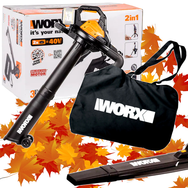 Odkurzacz / dmuchawa do liści WORX WG583E.9