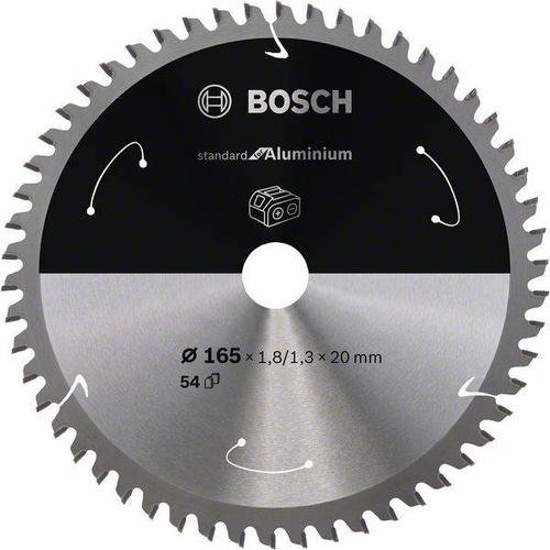 Ostrze do piły tarczowej bezprzewodowej Standard for Aluminium 165 x 1,8 / 1,3 x 20 T54 Bosch 2608837763