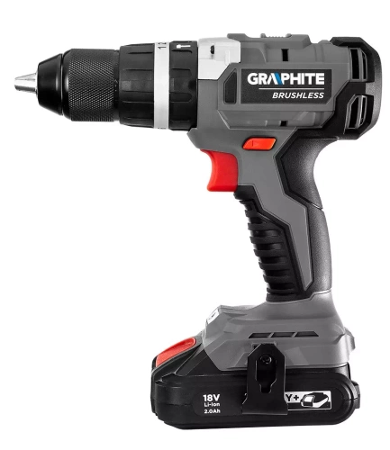 Zestaw elektronarzędzi Graphite 58GS003+58GE132 z zestawem zasilającym