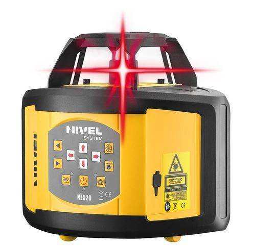 Niwelator laserowy NL520 Nivel System + akumulator + ładowarka + kufer