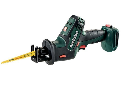 Akumulatorowa piła szablasta 18V SSE 18 LTX Compact Metabo 602266840 + Brzeszczot do piły szablastej Bosch S 918 BF 2 szt