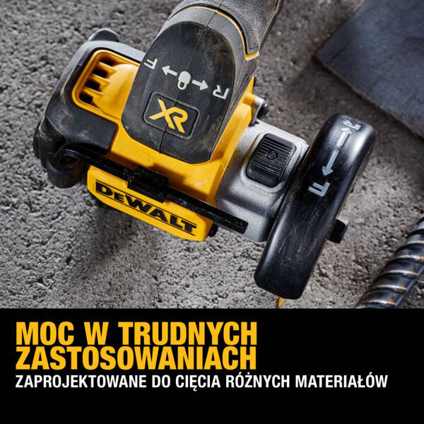 Szlifierka kątowa Dewalt DCS438E2T