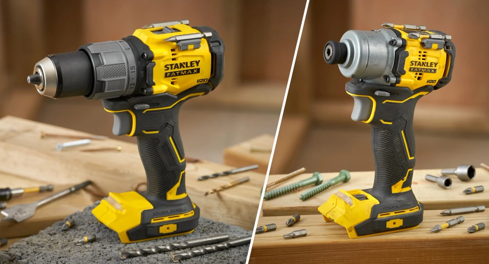 Zestaw elektronarzędzi Stanley Fatmax SFMCK211M2T-QW