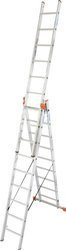 Trzyelementowa drabina wielofunkcyjna 3*9 TRIBILO 129673 KRAUSE
