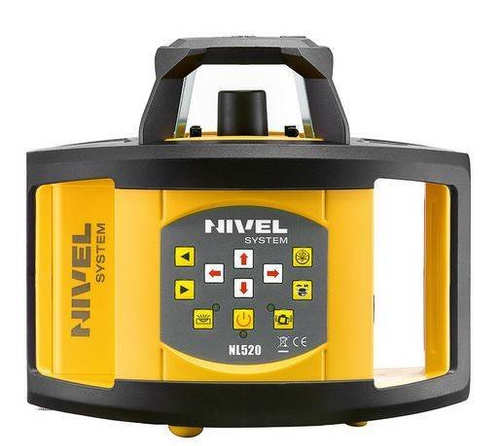Niwelator laserowy NL520 Nivel System + akumulator + ładowarka + kufer