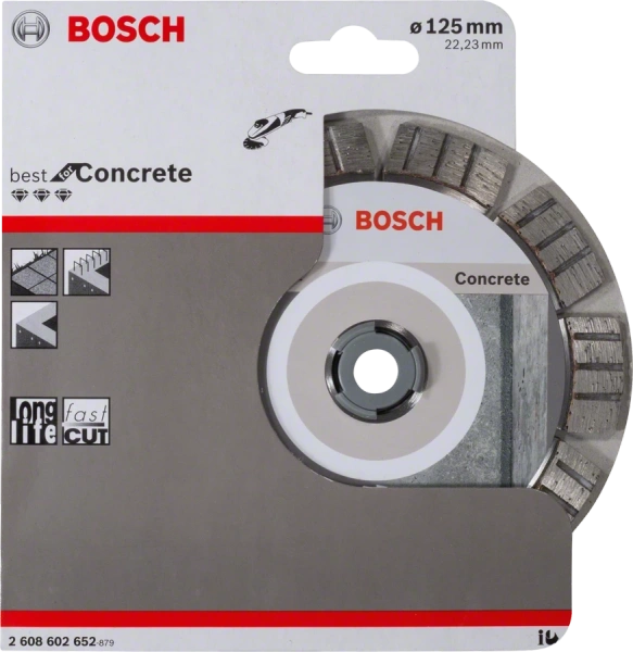 Tarcza diamentowa Bosch Best For Concrete 125x22,23 mm 2608602652