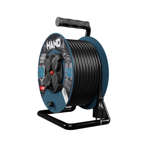 Przedłużacz bębnowy Hand Line KEL W-96303, 50M/3x1,5