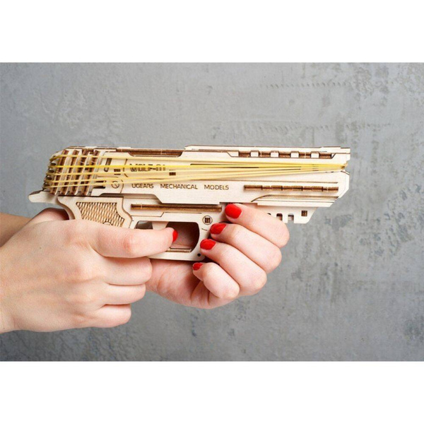 Pistolet Wolf-01 UGEARS 70047