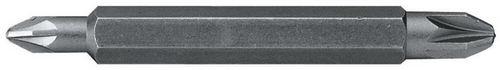 Końcówka podwójna PH1 + PH2 długa 1/4" (10 szt.) Stanley 1-68-784