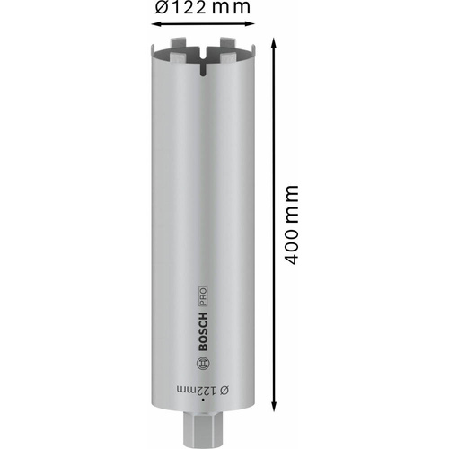 Koronka diamentowa na sucho 1 1/4" Best for Universal 122x400x6 Bosch 2608601410