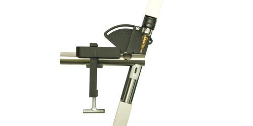 Przystawka dwustronna do precyzyjnego wiercenia przelotowego w rurach Glob System GS10-03