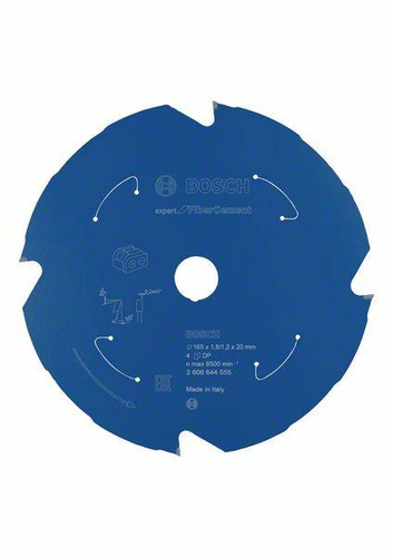 Tarcza Expert for Fibre Cement do bezprzewodowych pił ręcznych 165x20 Bosch 2608644555