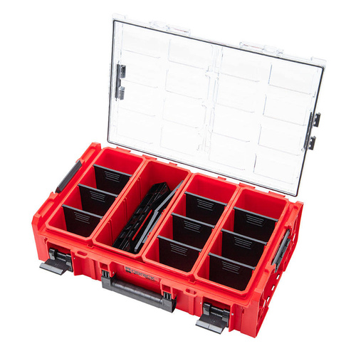 Organizer Qbrick System ONE 2XL RED Ultra HD Custom + Qbrick System ONE Connect Adapters