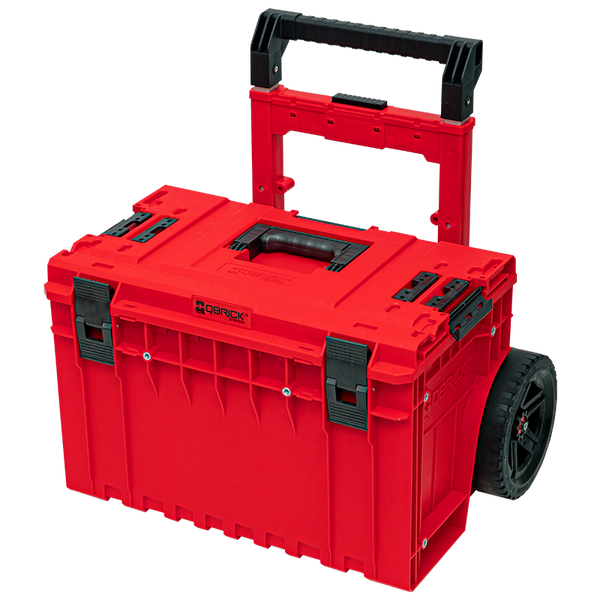 Skrzynia narzędziowa na kołach Qbrick System ONE Cart 2.0 RED Ultra HD Custom