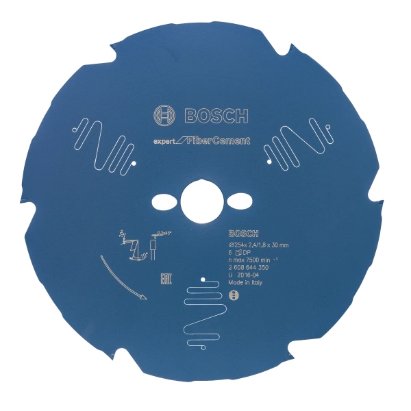 Tarcza do cięcia cementu 254x30 Bosch 2608644350