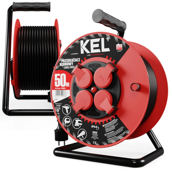 Przedłużacz bębnowy Plastrol PB-PRO/D/50M/3X1,5/H05RR-F W-97057