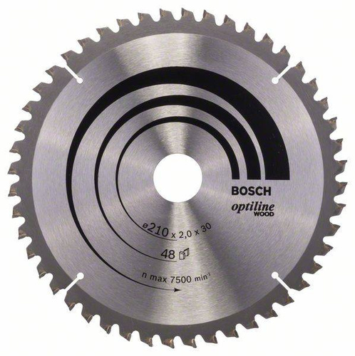 Tarcza pilarska Optiline Wood 210x30 Bosch 2608640430