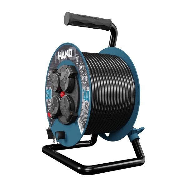 Przedłużacz bębnowy Hand Line KEL W-96300, 20M/3x1,5