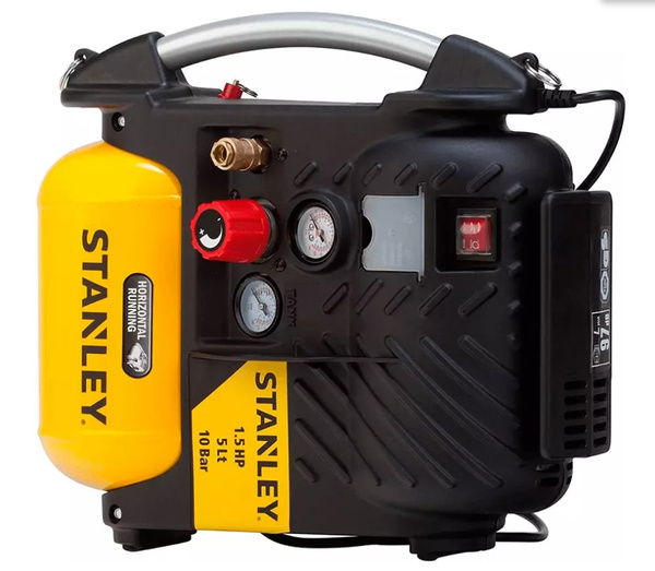 Kompresor bezolejowy 10 bar 5l  Stanley 8215250STN596