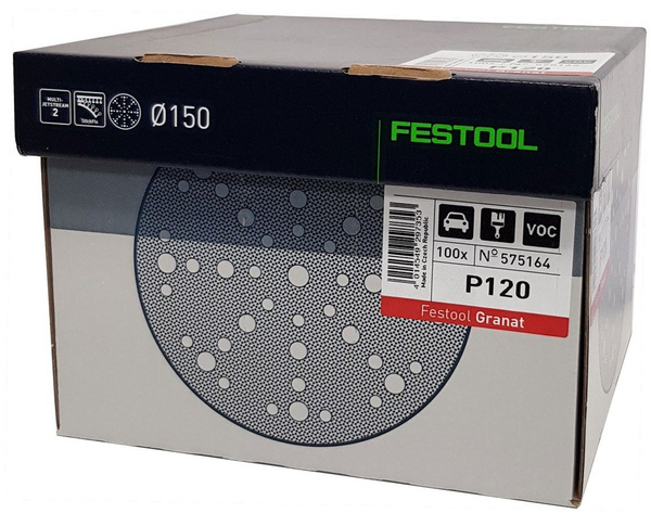 Krążki ścierne STF D150/48 P120 GR/100 Festool 575164