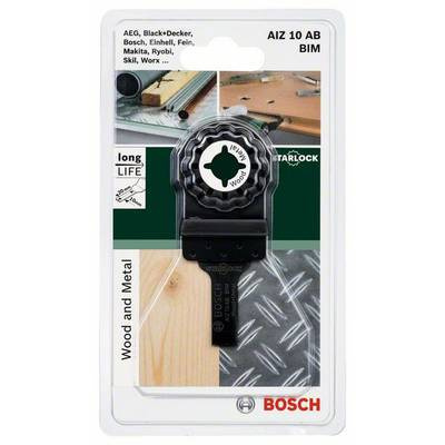 Brzeszczot HCS do cięcia wgłębnego Starlock AIZ 10 AB, Wood and Metal 10 x 30 mm Bosch 2609256949
