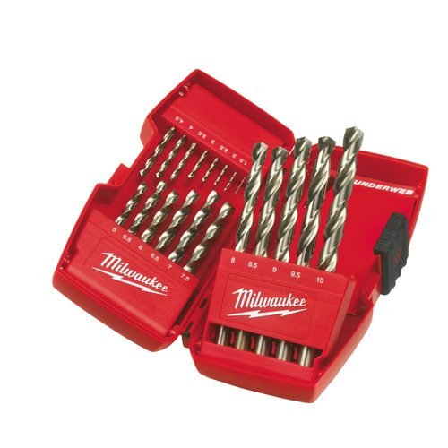 Zestaw wierteł do metalu HSS-G Thunderweb 1-10 mm Milwaukee 4932352374