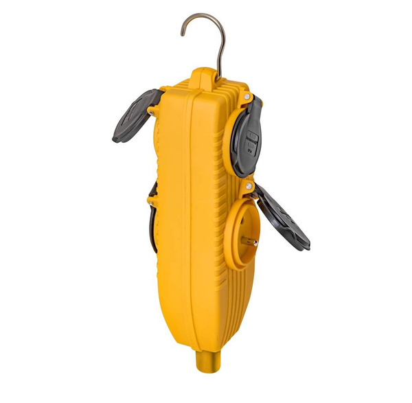 Przedłużacz z powerblock Brennenstuhl IP54 10M CZARNY