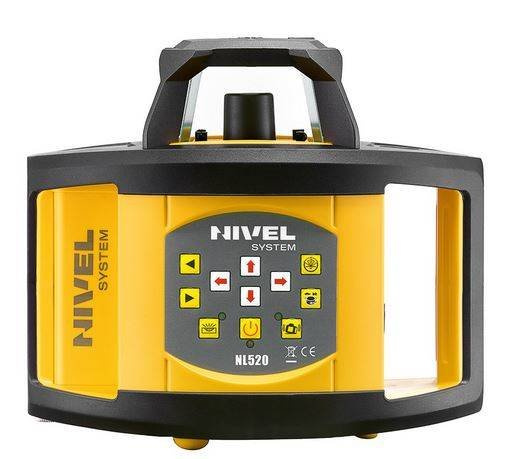 Niwelator laserowy NL520 Nivel System + akumulator + ładowarka + kufer
