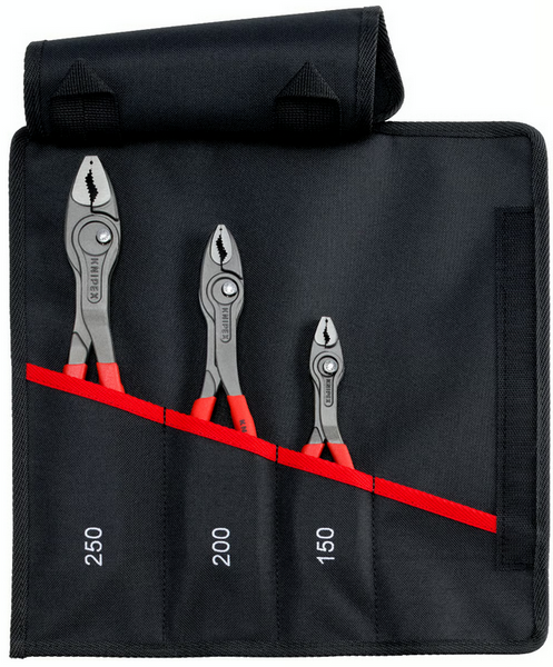 Zestaw szczypiec chwytających czołowych KNIPEX TwinGrip 3-częściowy 00 19 61 V01
