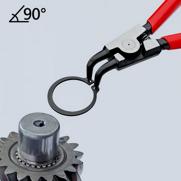 Szczypce do pierścieni osadczych sprężynujących KNIPEX 46 21 A21